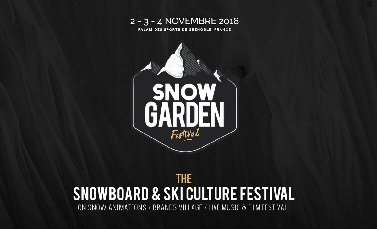 Snow Garden Festival 2018